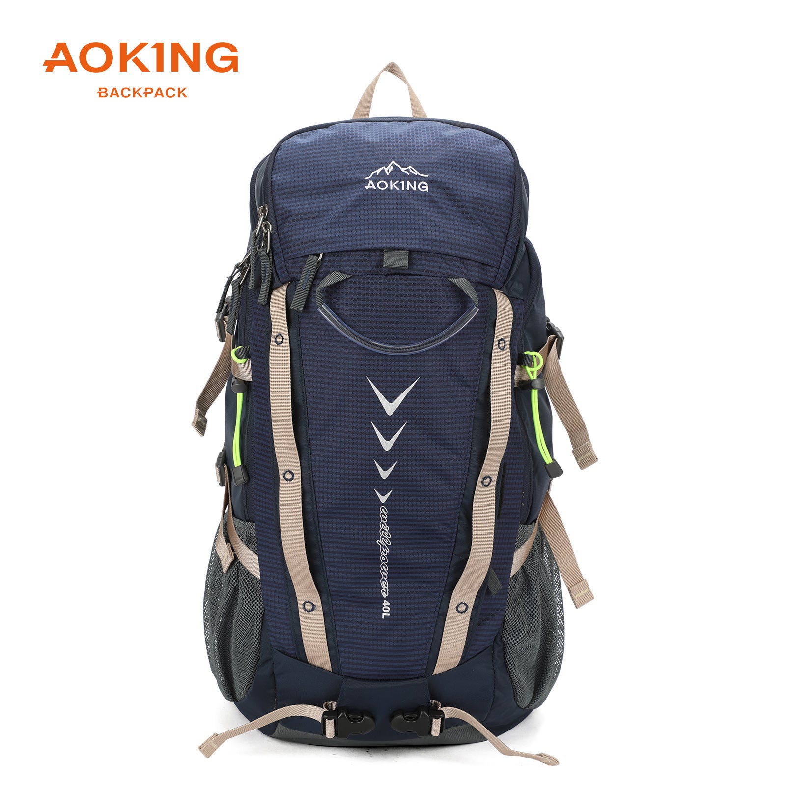 Aoking Backpack Large Capacity Casual Backpack Waterpoor Outdoor Bag YJN79807