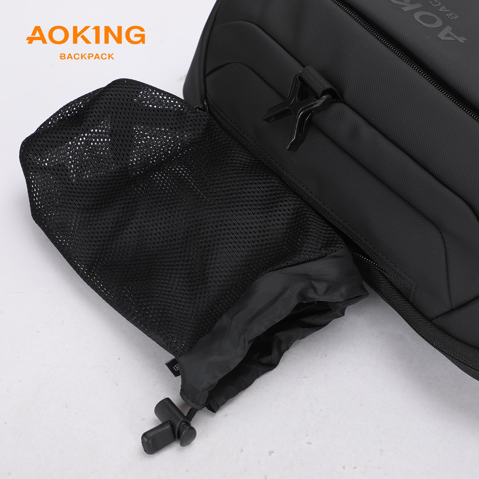 Aoking Black Fashion Men Waterproof Sling Bag SY4001