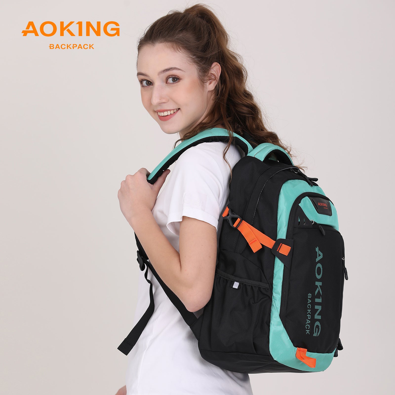 Aoking Backpack Large Capacity Casual Backpack Student Bag XN2530B