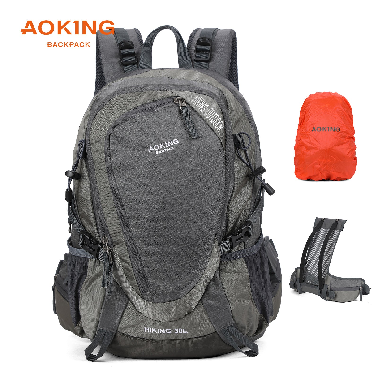 Aoking Backpack Large Capacity Casual Backpack Waterpoor Outdoor Bag YJN67752