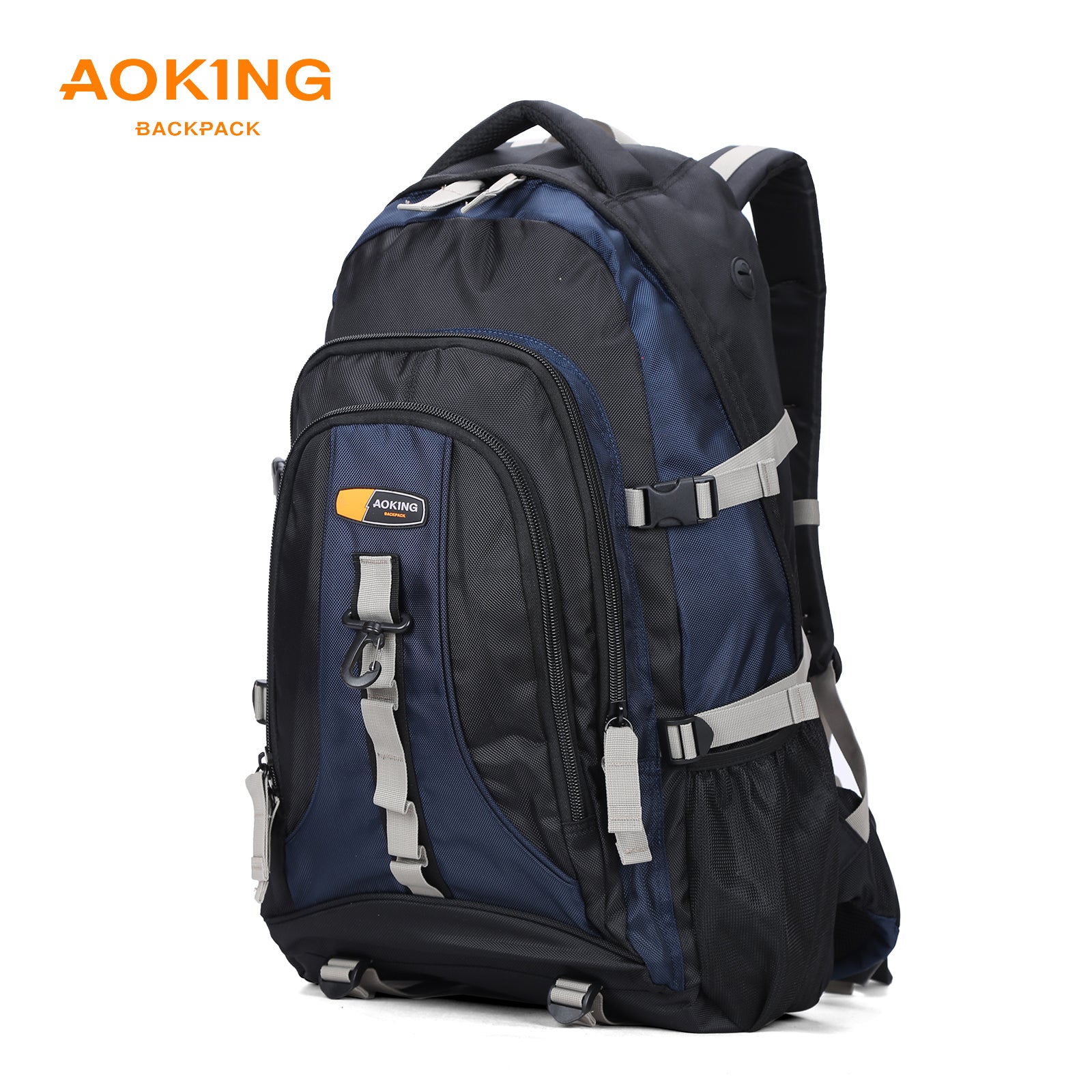 Aoking Backpack Black Casual Backpack Student Bag H997