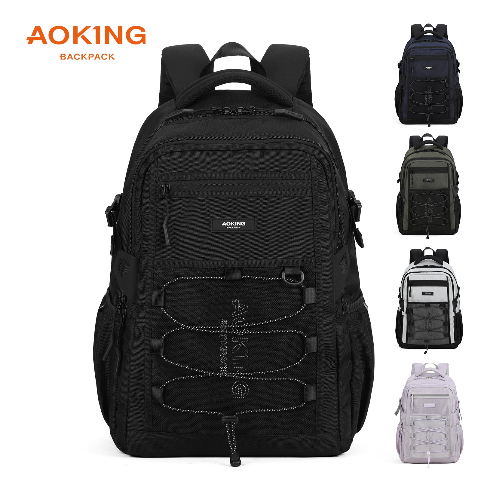 Aoking Backpack Casual Sport Backpack Student Bag XN2563A