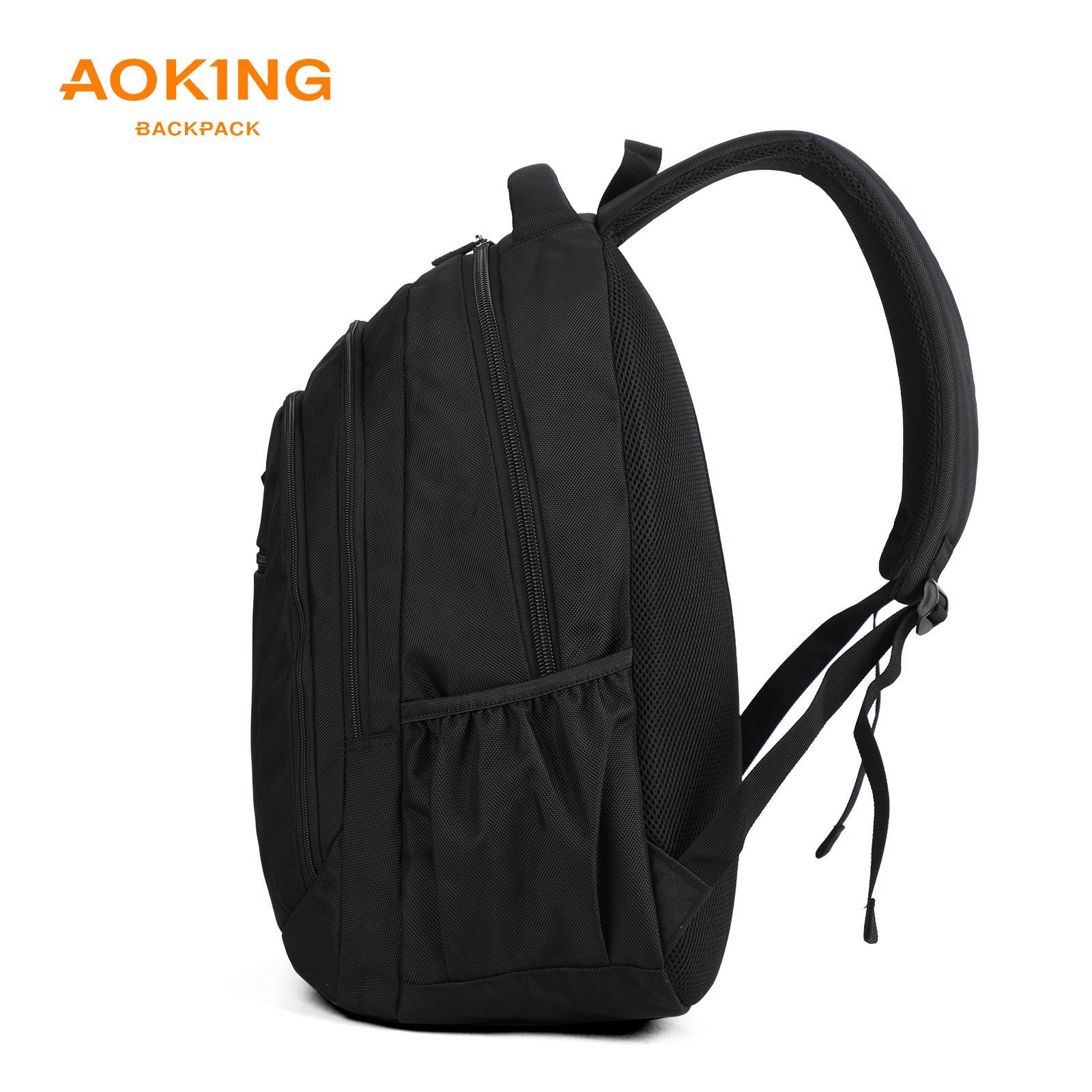 Aoking Backpack Black Casual Backpack Student Bag H970