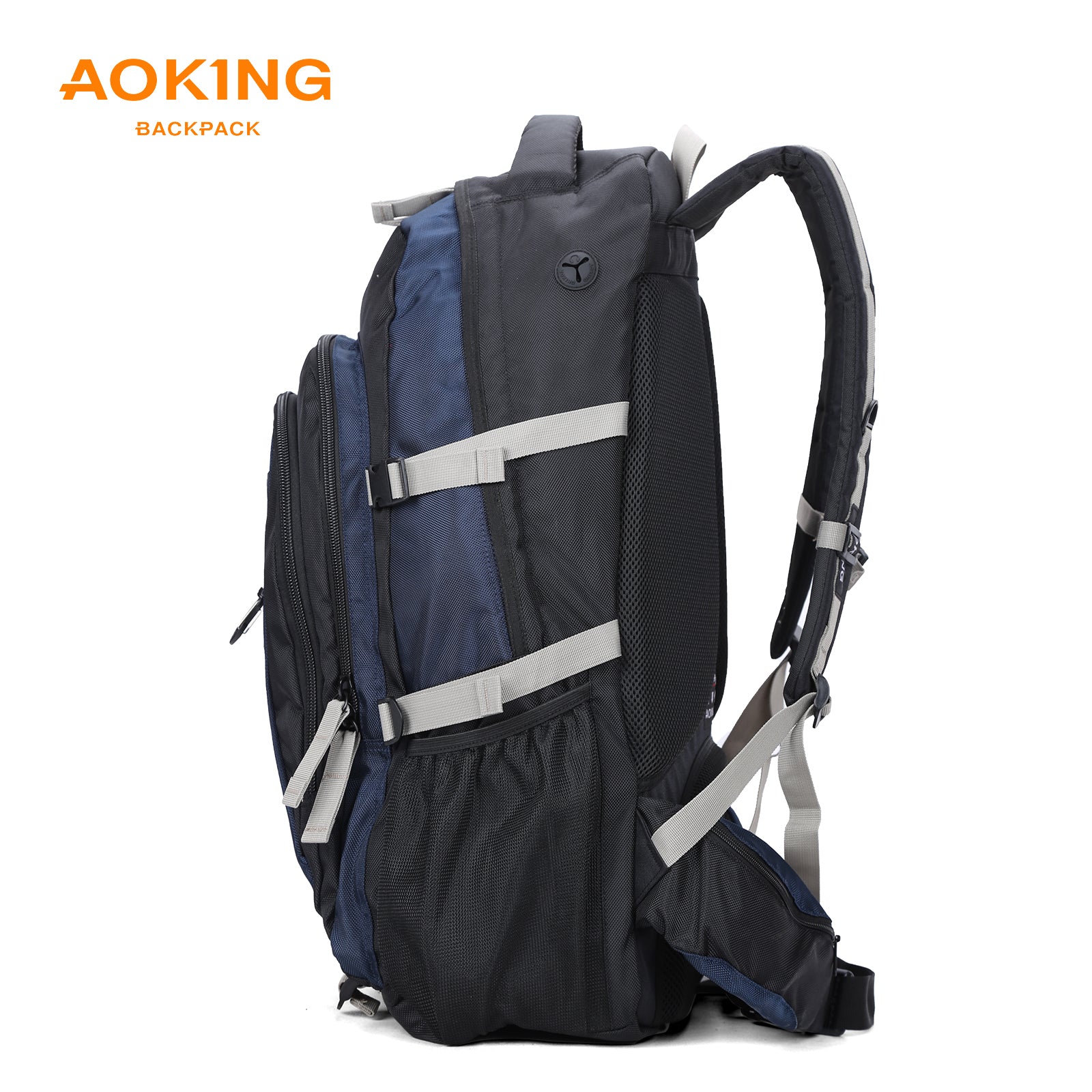 Aoking Backpack Black Casual Backpack Student Bag H997