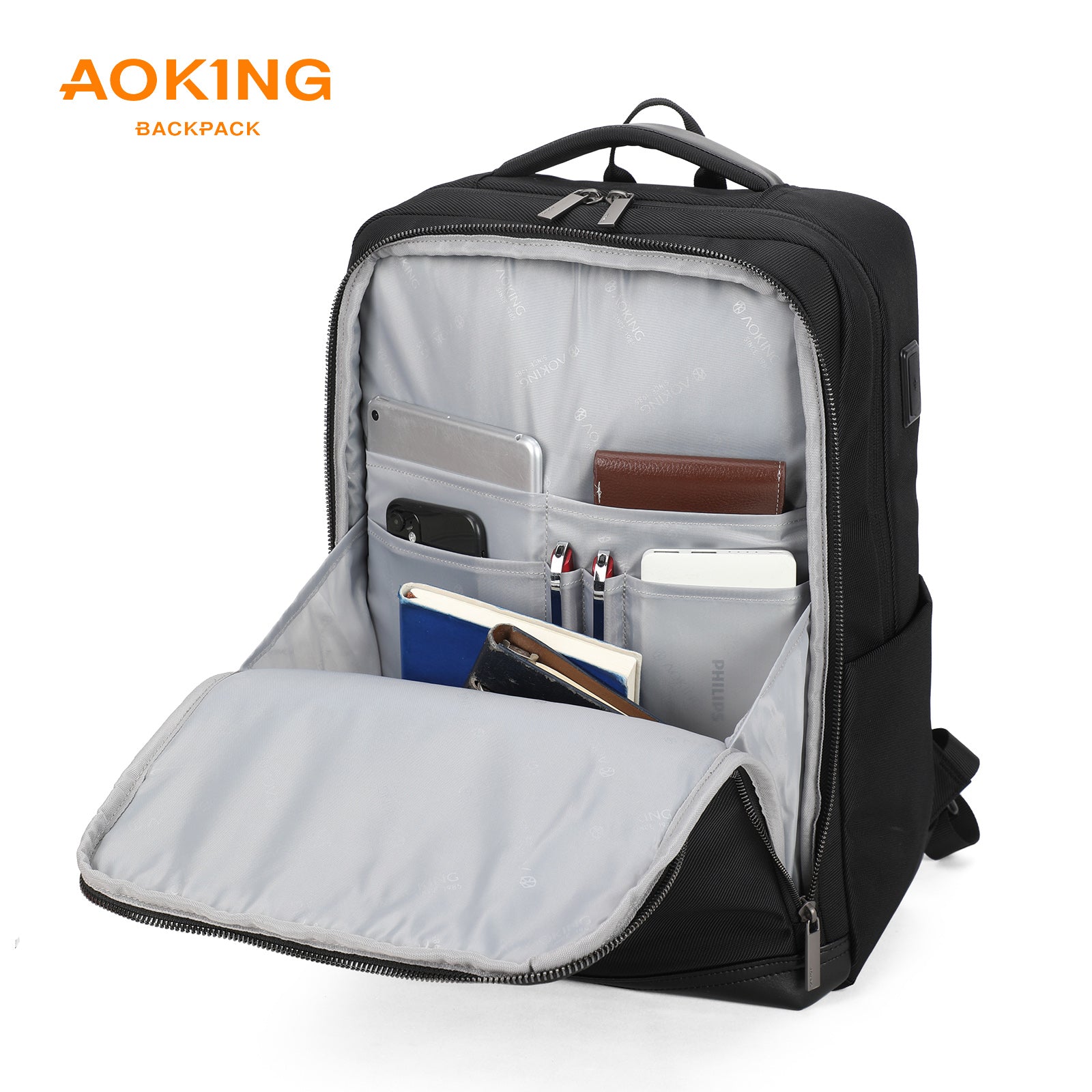 Aoking Fashion Backpack Laptop Business Backpack SN2120
