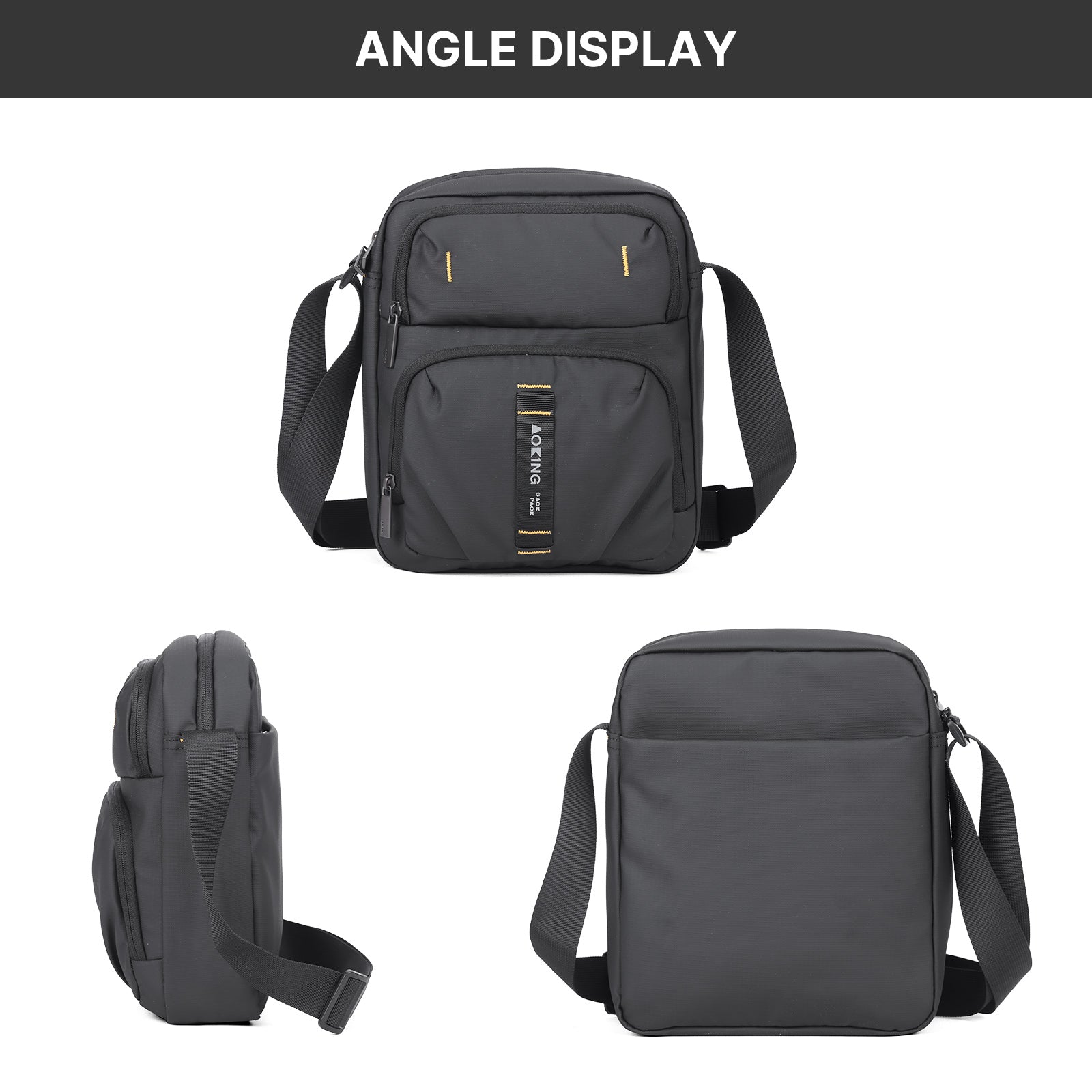 Aoking Durable Large Capacity Cross-Body Shoulder Bag SK3087-5