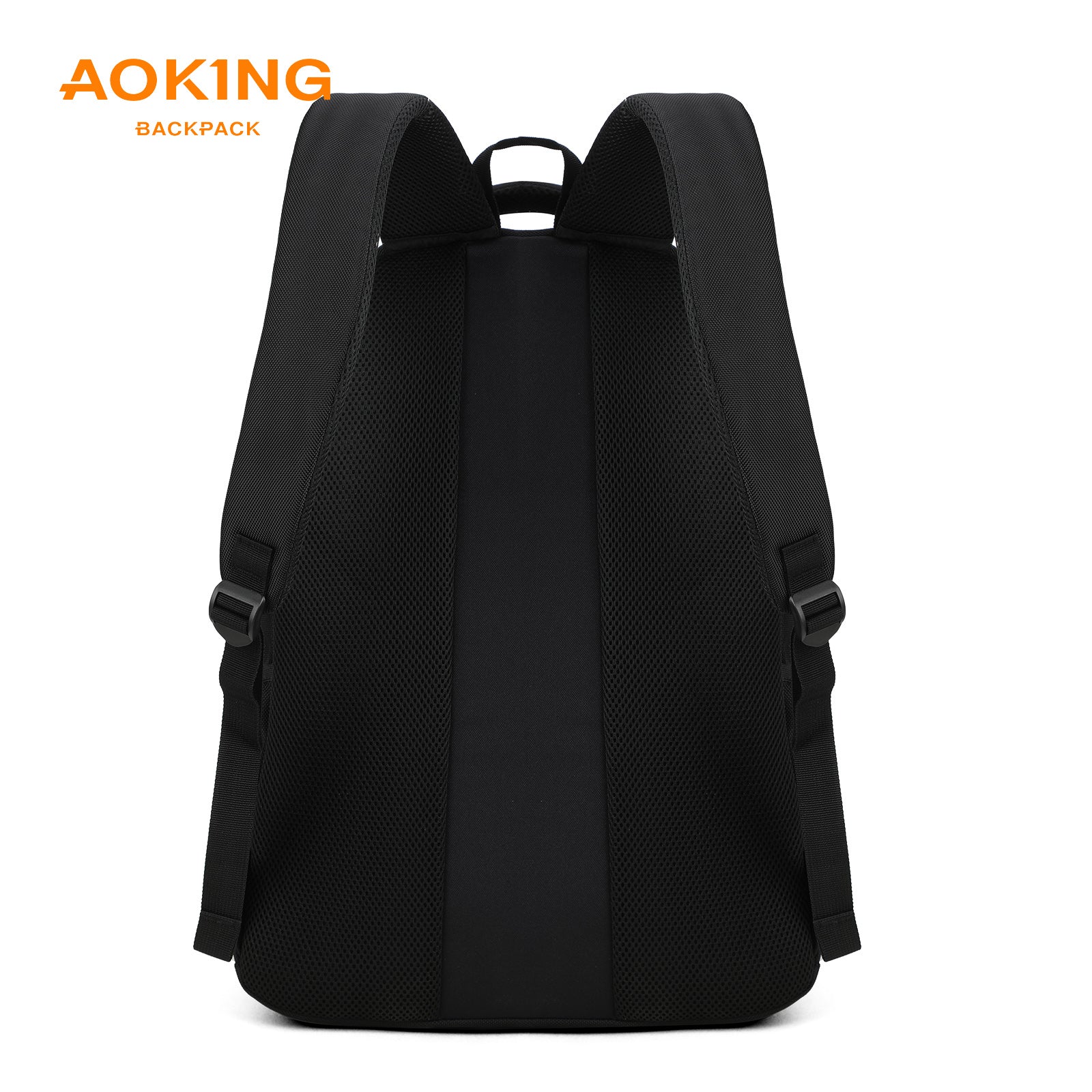 Aoking Backpack Black Casual Backpack Student Bag H970