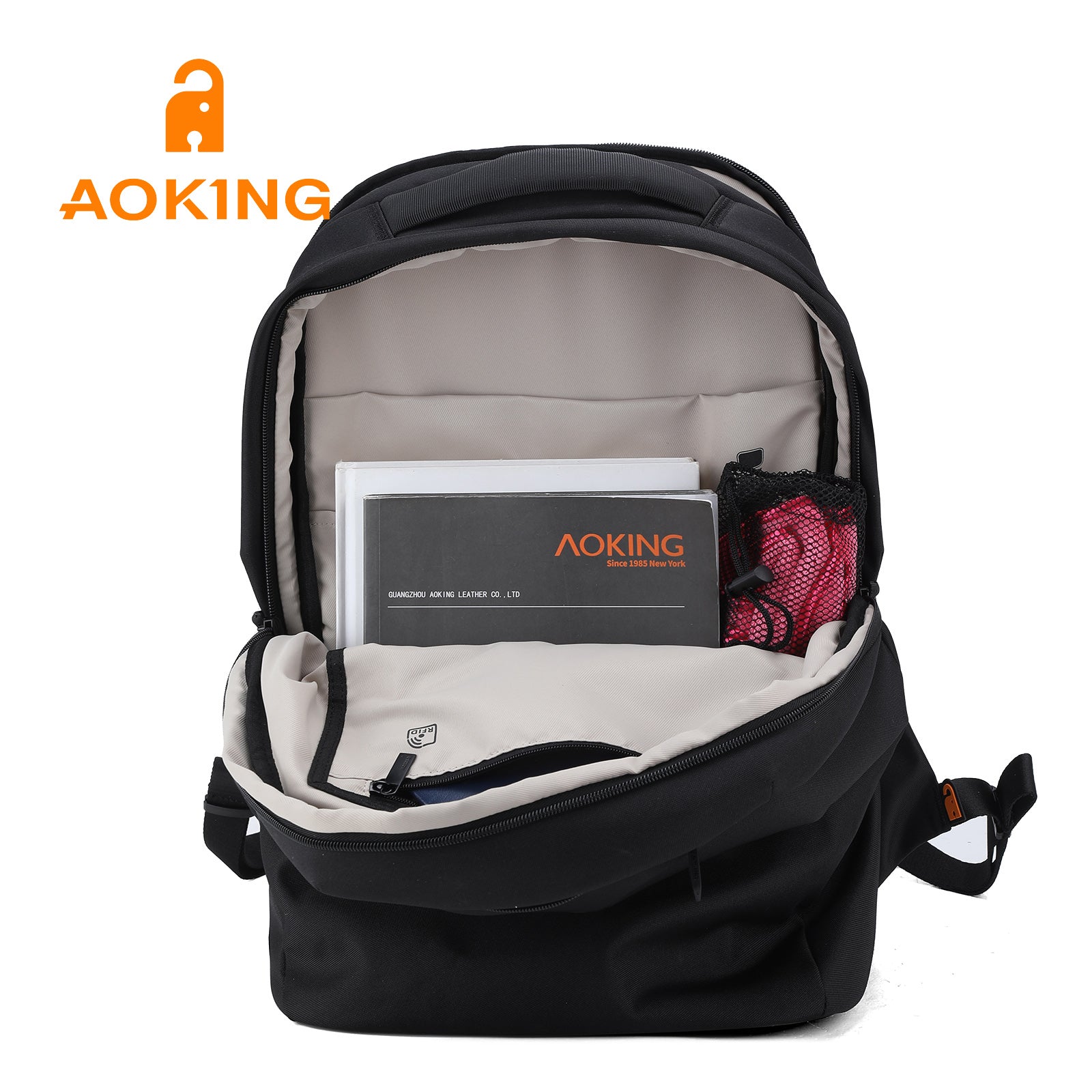 Aoking Various Colors Casual Anti-Theft Backpack Laptop Backpack XN58440F