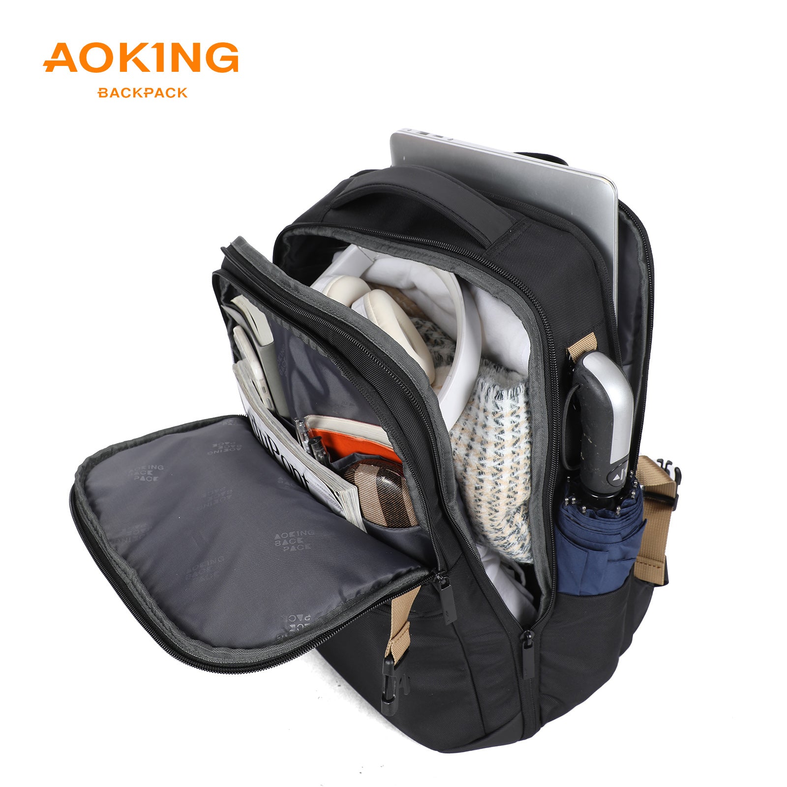 Aoking Fashion Backpack Laptop Business Backpack SN4041