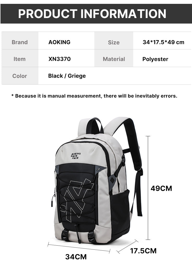 Aoking Large Capacity Casual Backpack XN3370