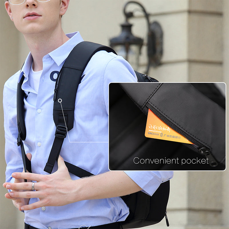 Aoking Fashion Backpack Laptop Business Backpack SN77880A