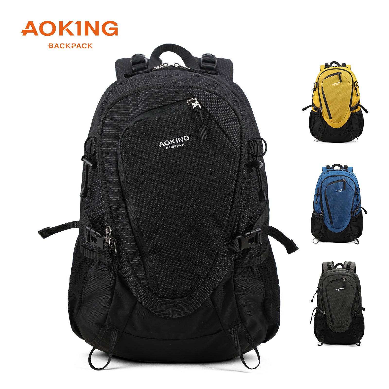 Aoking Backpack Large Capacity Casual Backpack Outdoor Bag JN79879