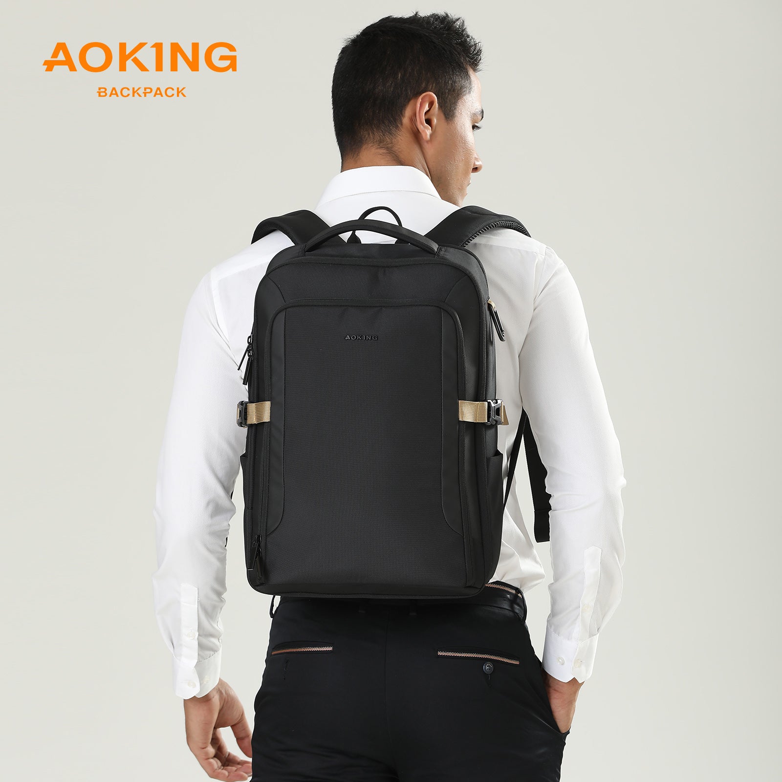 Aoking 15.6''Backpack Fashion Business Laptop Backpack SN4045