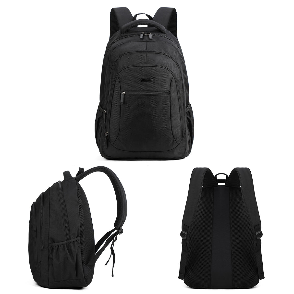 Aoking Backpack Black Casual Backpack Student Bag H970