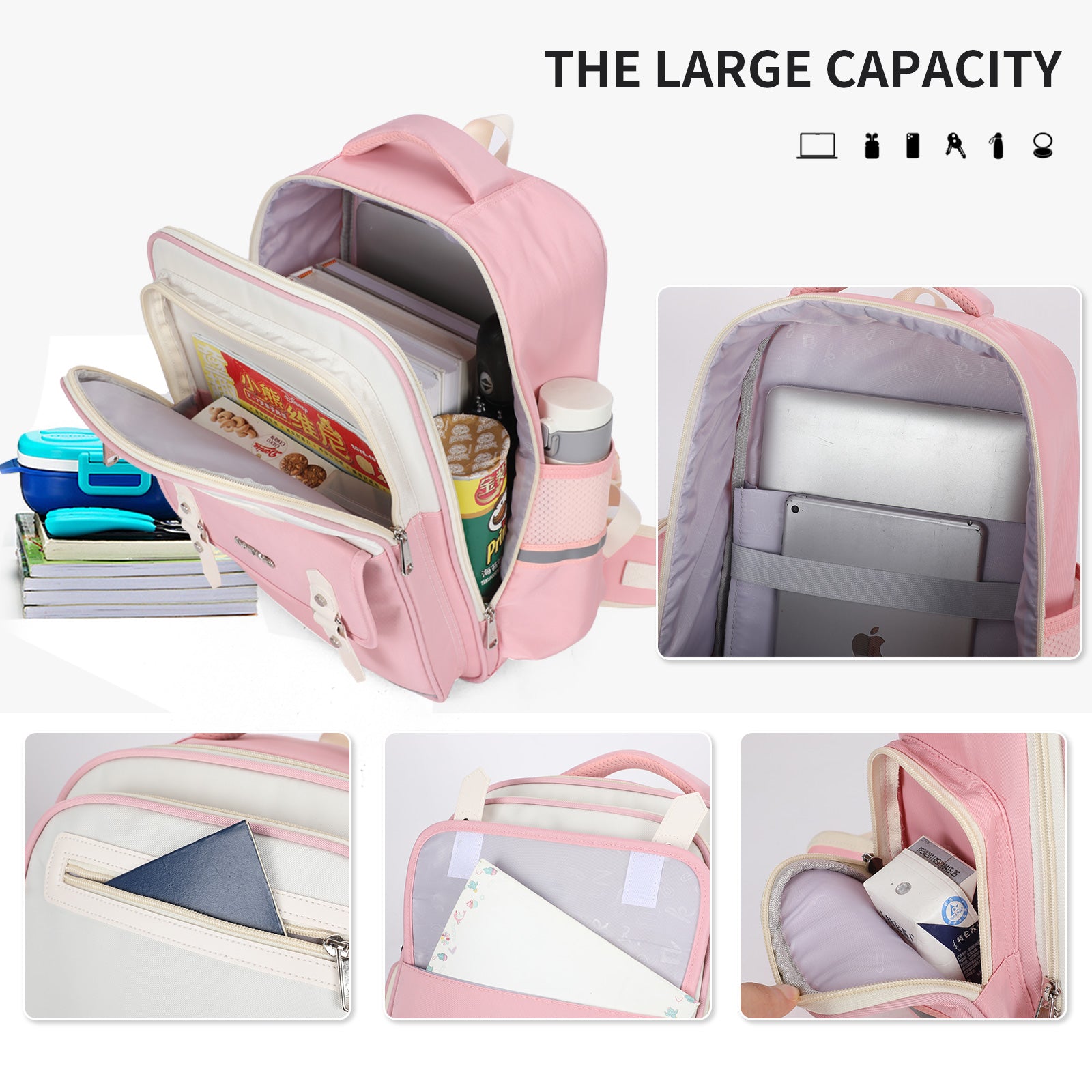 Aoking Casual Lightweight School Backpack BN3030