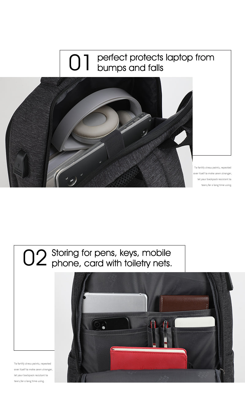 Aoking Laptop Business Backpack FN77178