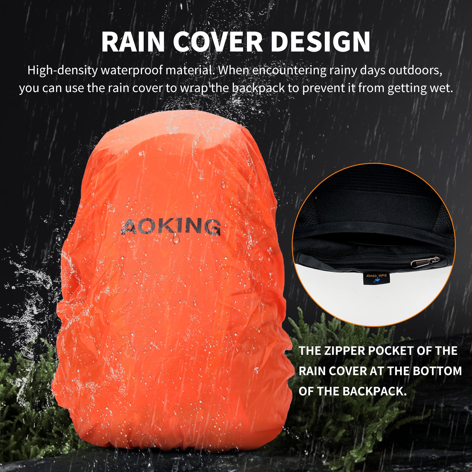 Aoking durable Hiking Backpack Casual Backpack JN4007