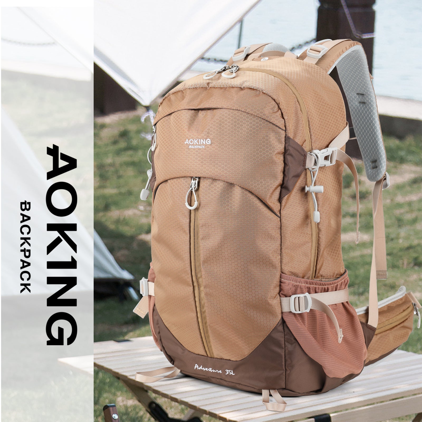 Aoking durable Hiking Backpack Casual Backpack JN4008