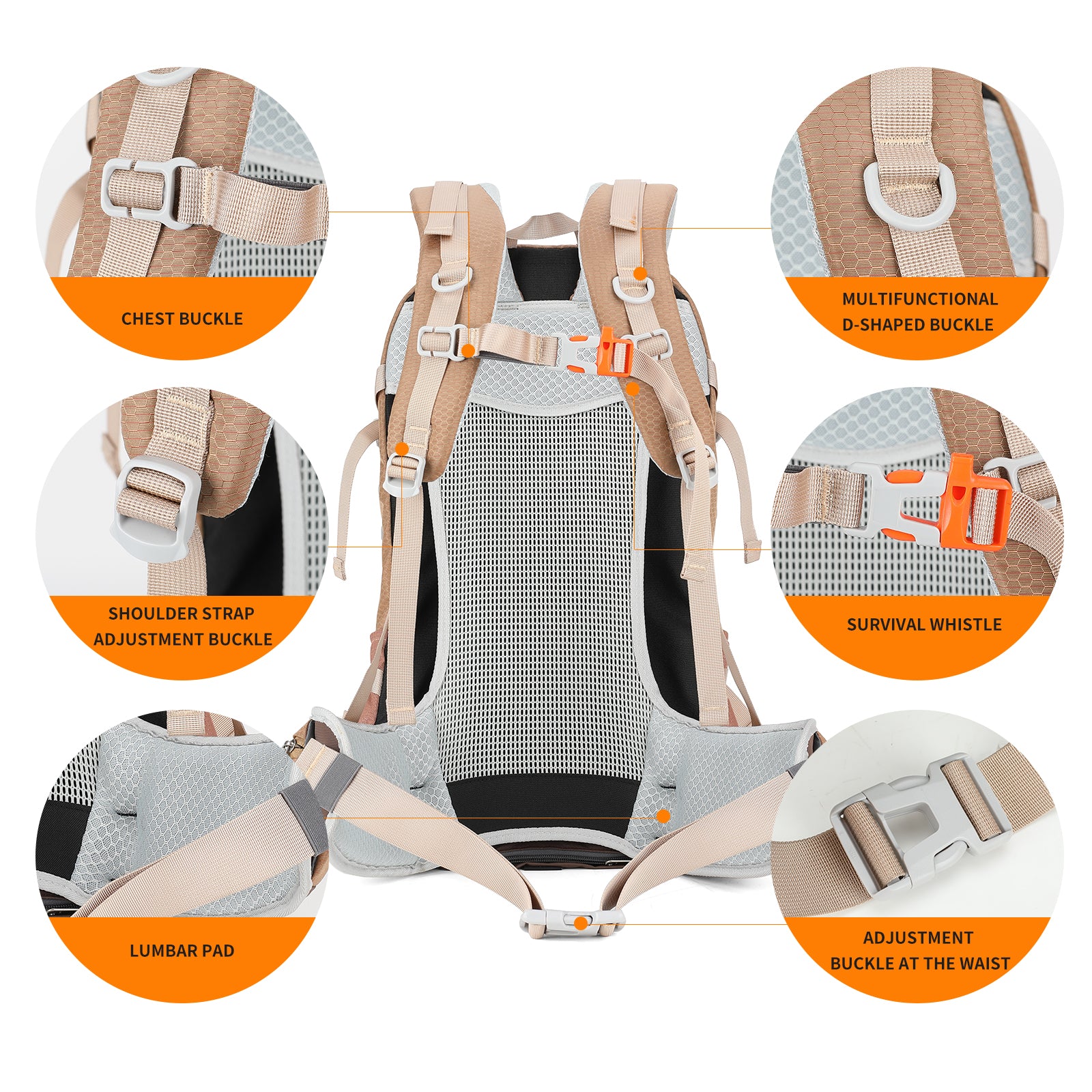 Aoking durable Hiking Backpack Casual Backpack JN4008