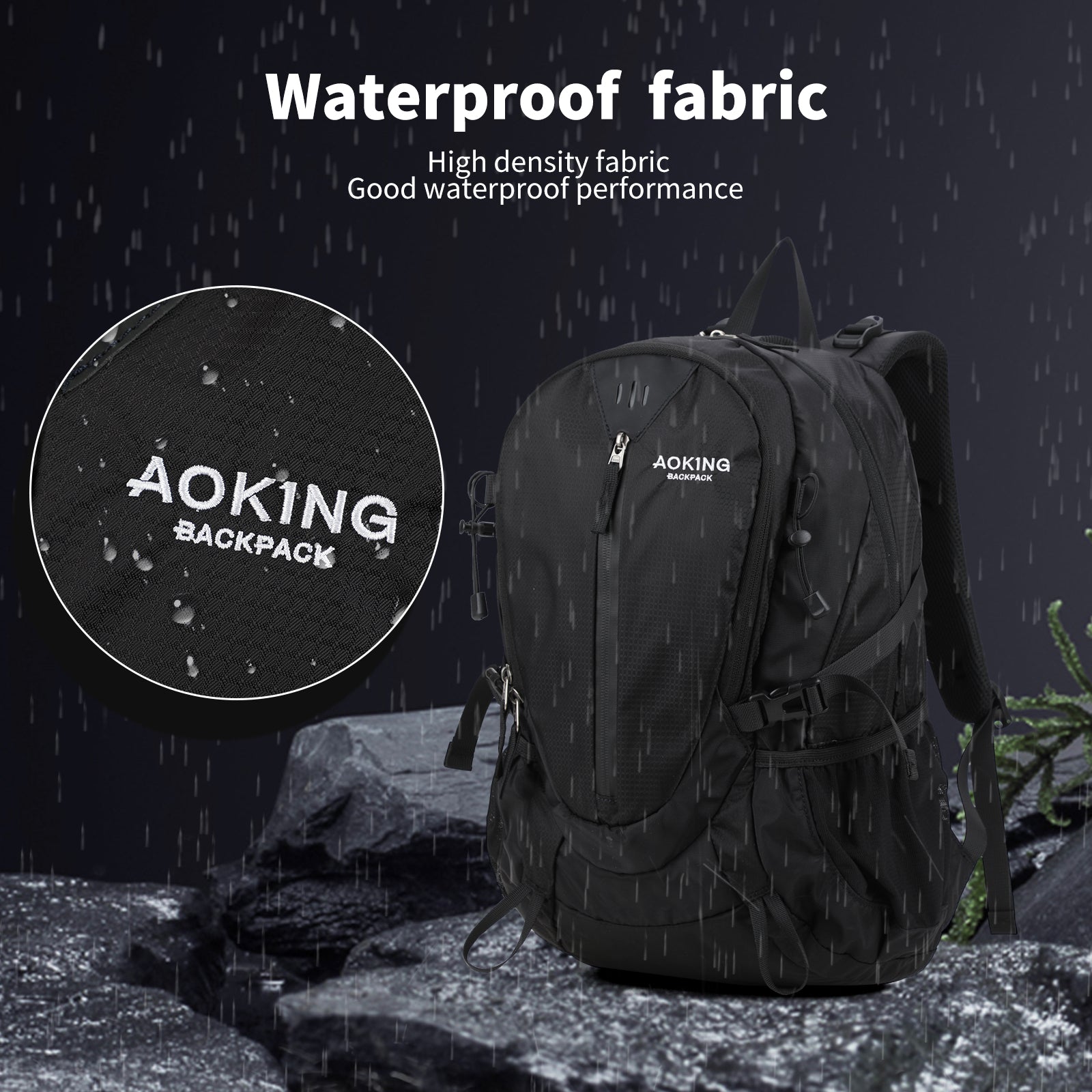 Aoking Backpack Large Capacity Casual Backpack Outdoor Bag JN79878