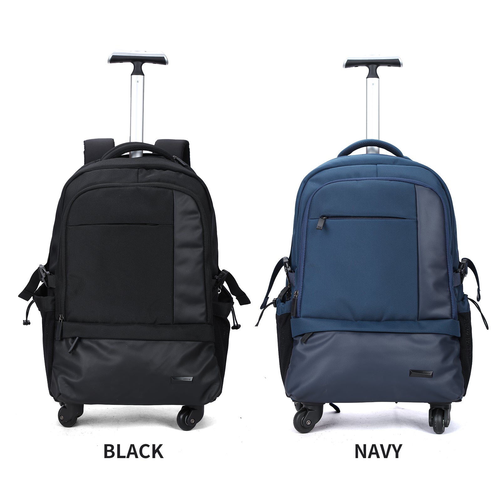 Aoking Rolling Trolley Backpack Black SLN69569