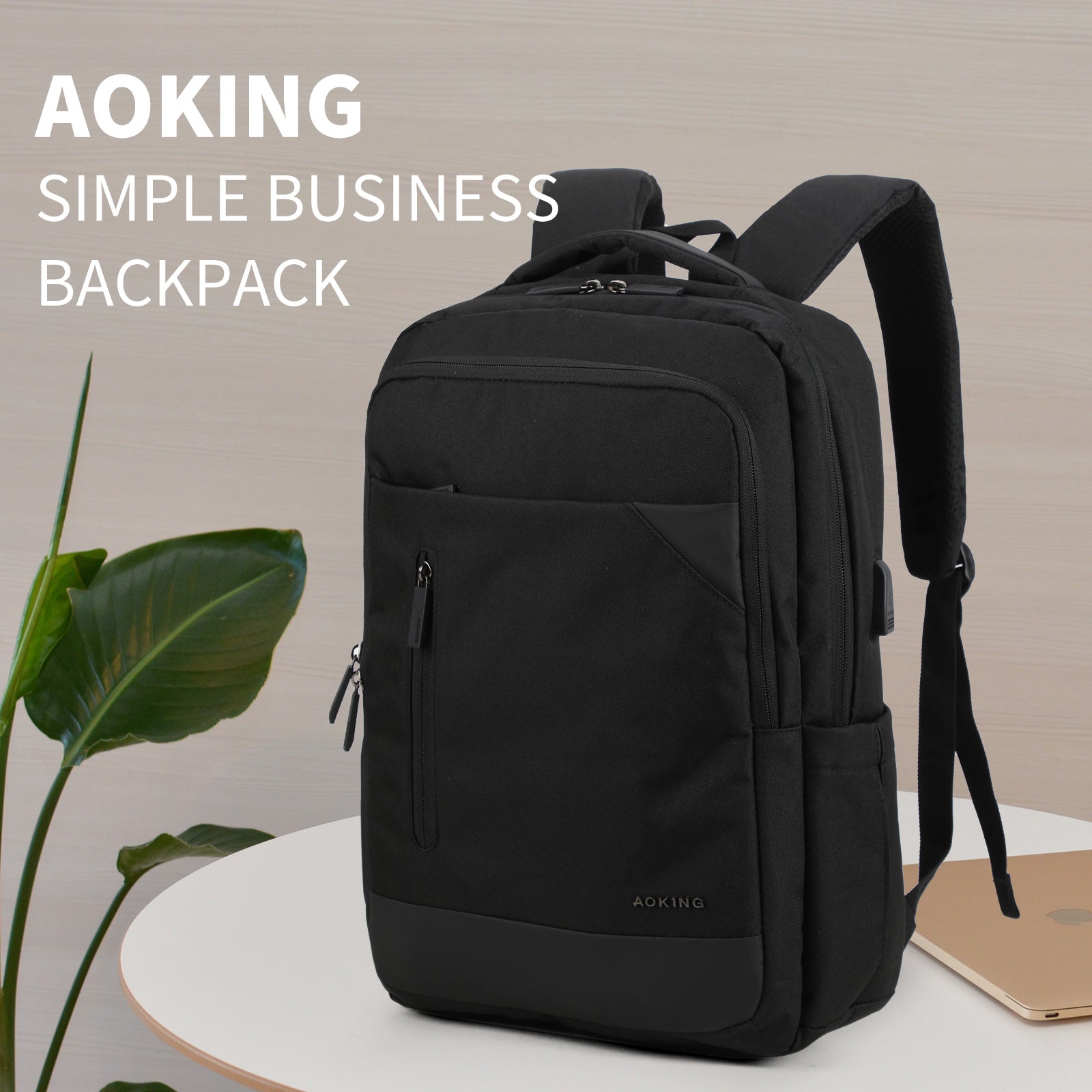 Aoking Fashion Backpack Laptop Business Backpack SN1133-5
