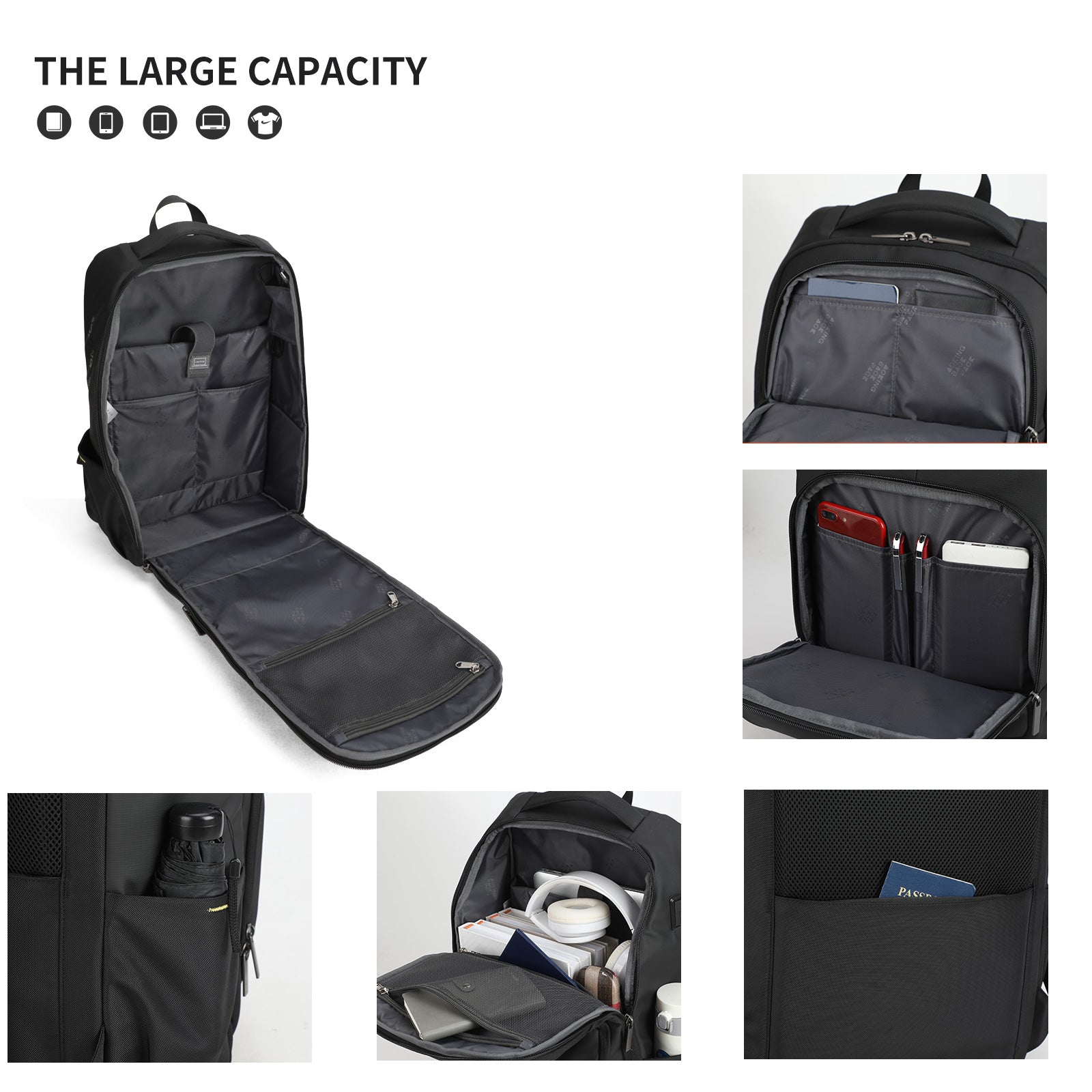Aoking Backpack Business Laptop Men Backpack SN2640