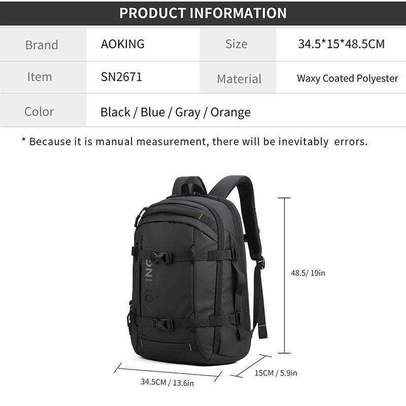Aoking Wholesale Casual Business Laptop Backpack SN2671