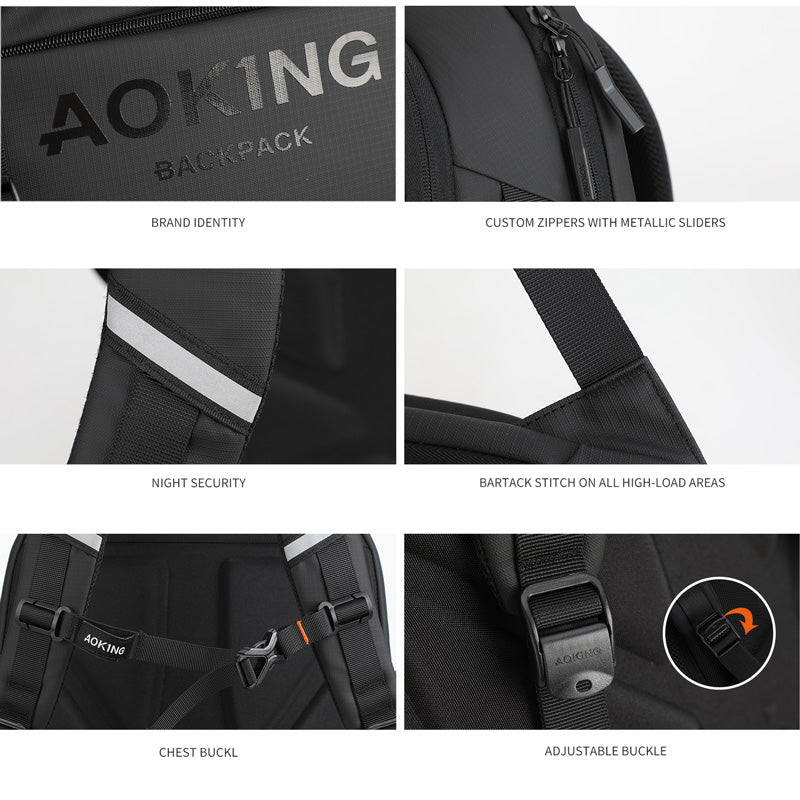 Aoking Wholesale Casual Business Laptop Backpack SN2671