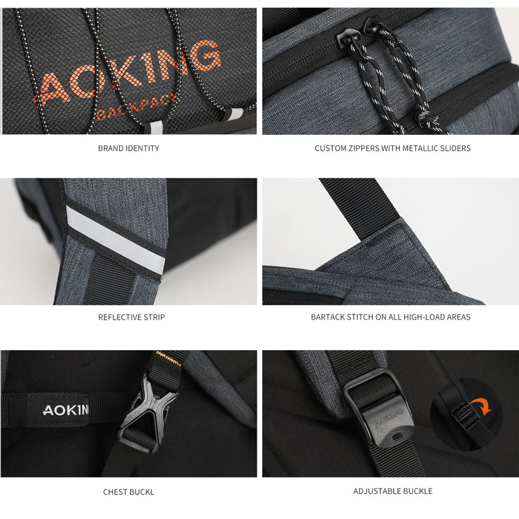 Aoking Fashion Backpack Laptop Business Backpack SN2800