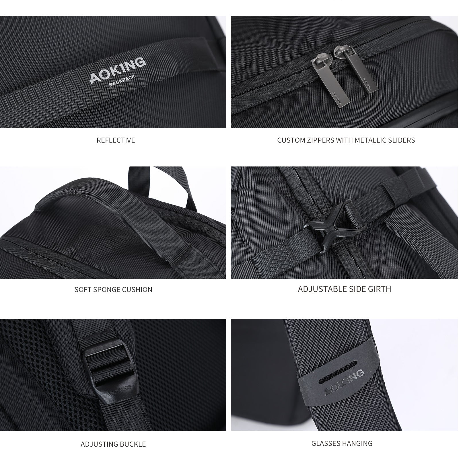 Aoking Fashion Backpack Laptop Business Backpack SN3061-20
