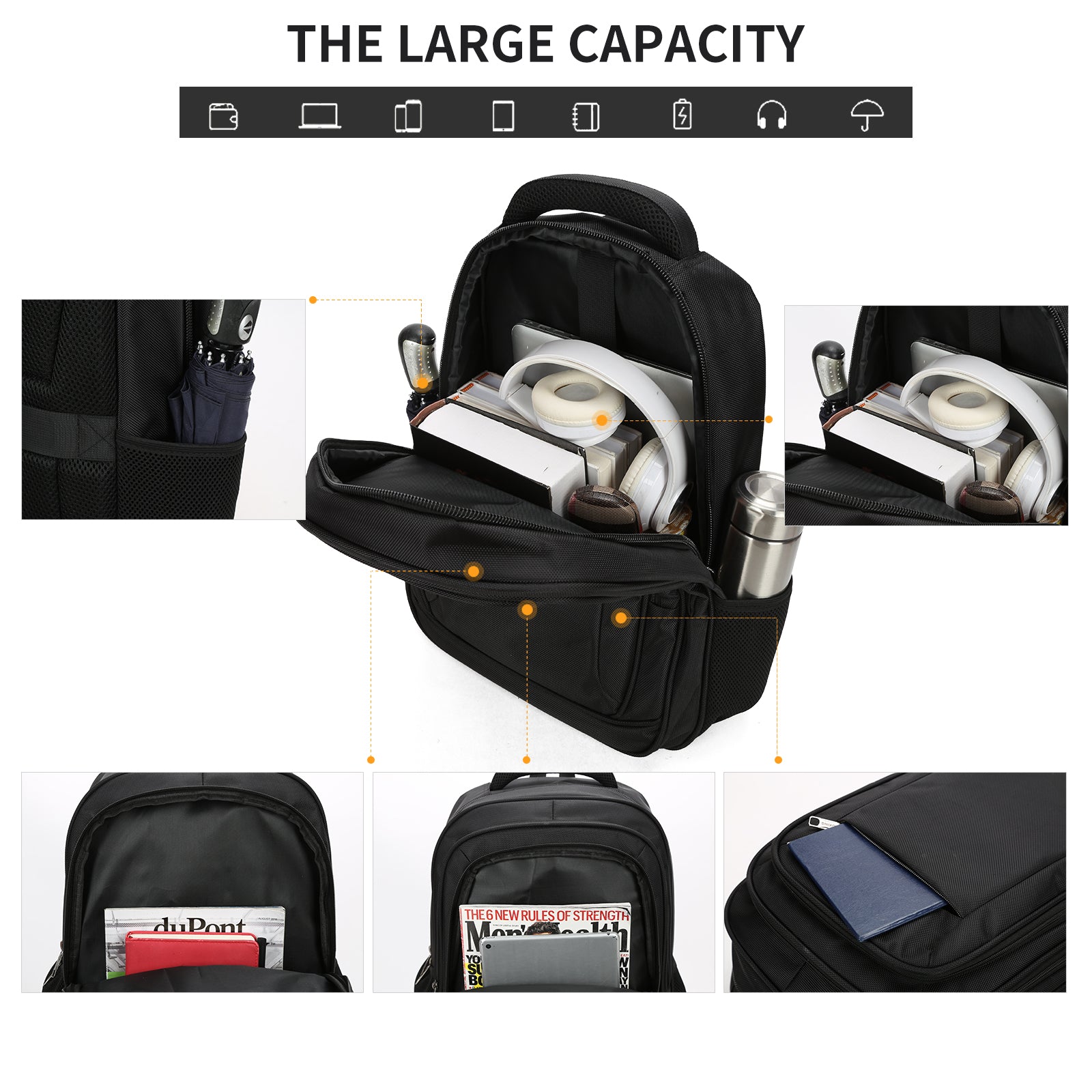 Aoking Laptop Business Backpack SN3537-W