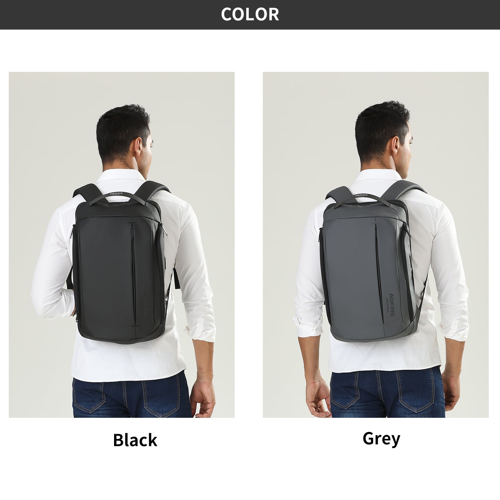 Aoking Lightweight Laptop Business Office Backpack SN4001