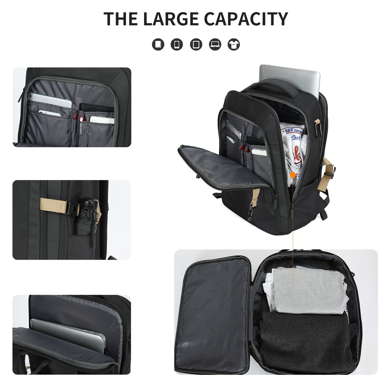 Aoking 15.6''Backpack Fashion Business Laptop Backpack SN4045