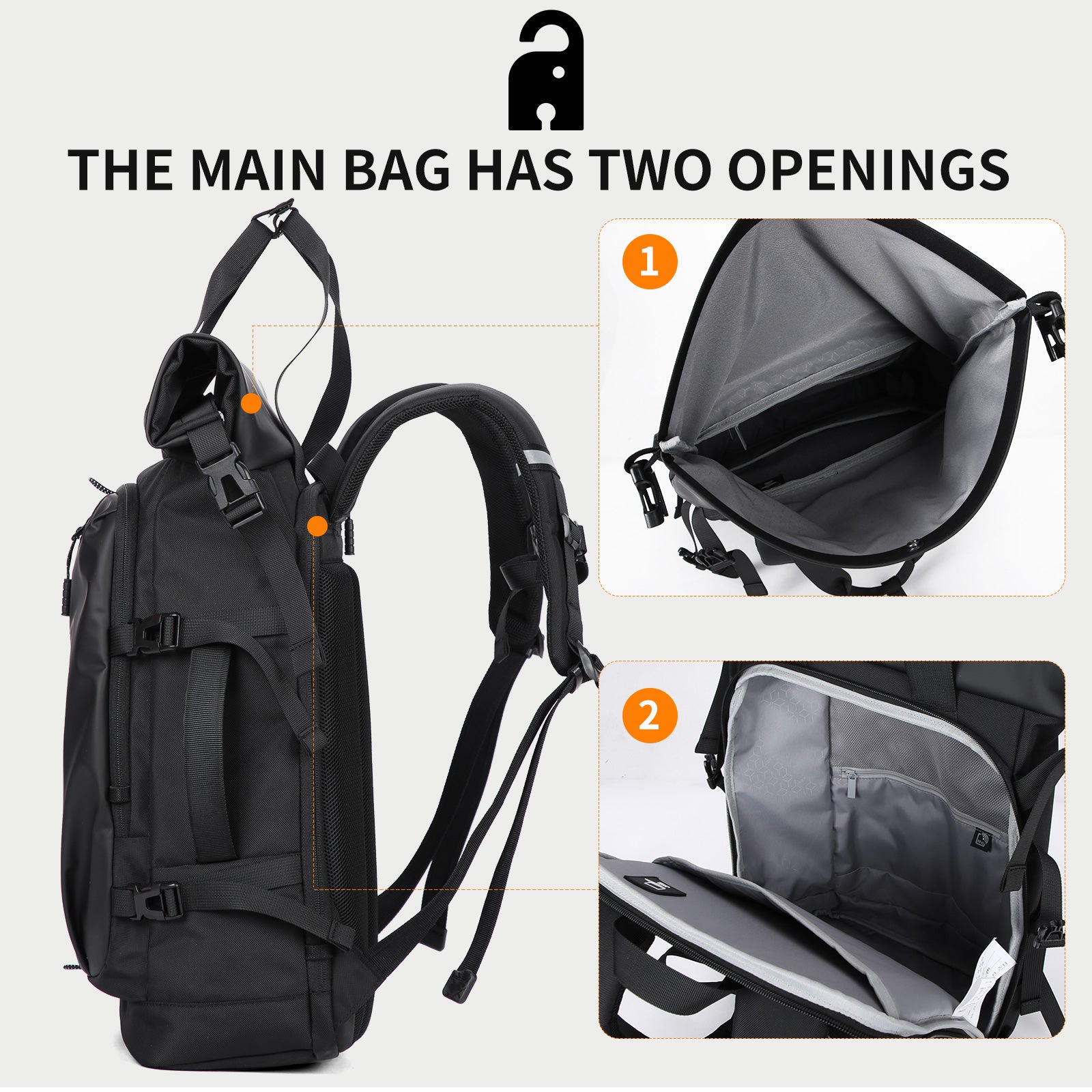 Aoking Lightweight Anti-Theft Backpack Laptop Backpack SN41340F
