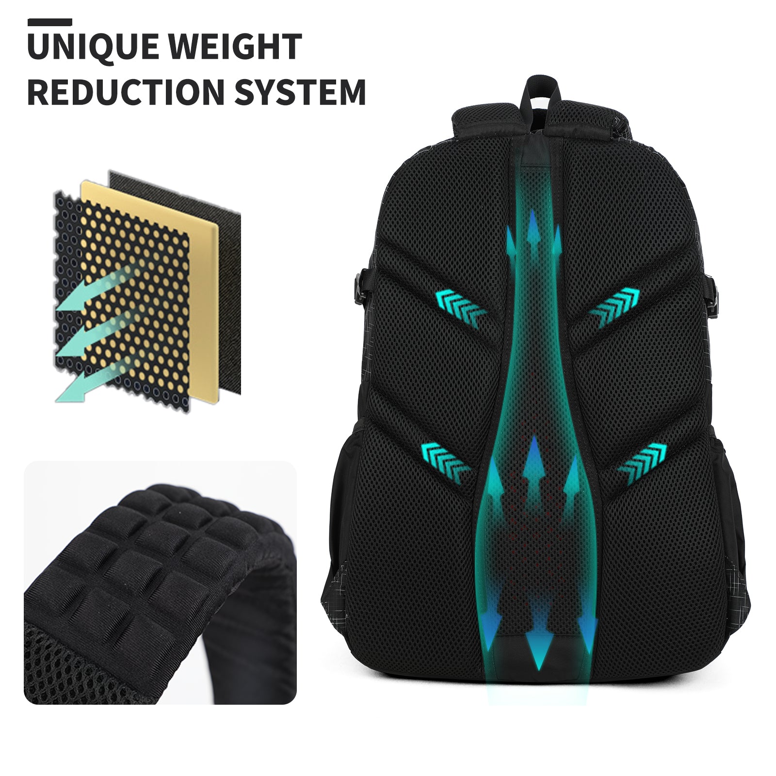 Aoking Large Capacity Laptop Business Backpack SN57605-40A