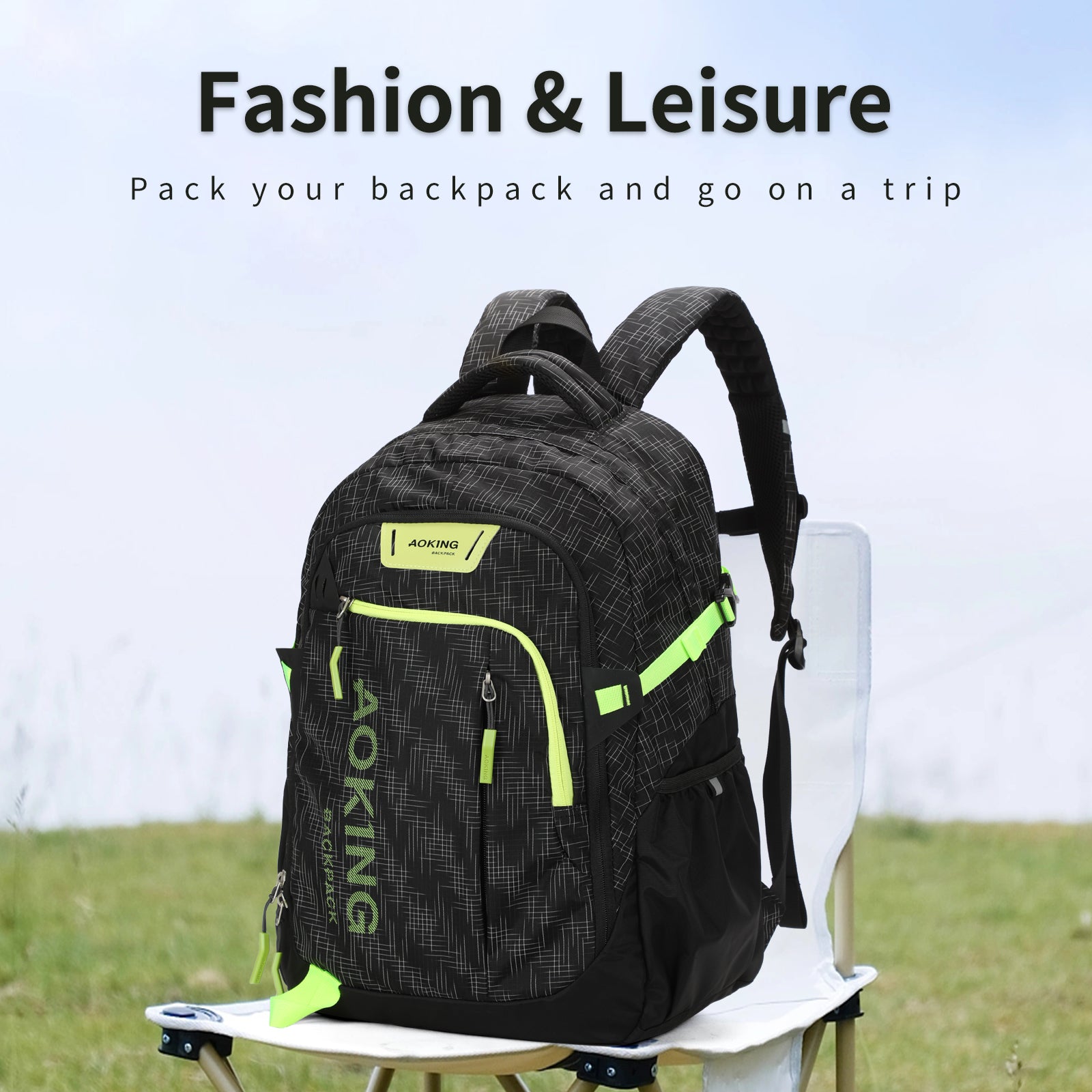 Aoking Large Capacity Laptop Business Backpack SN57605-40A