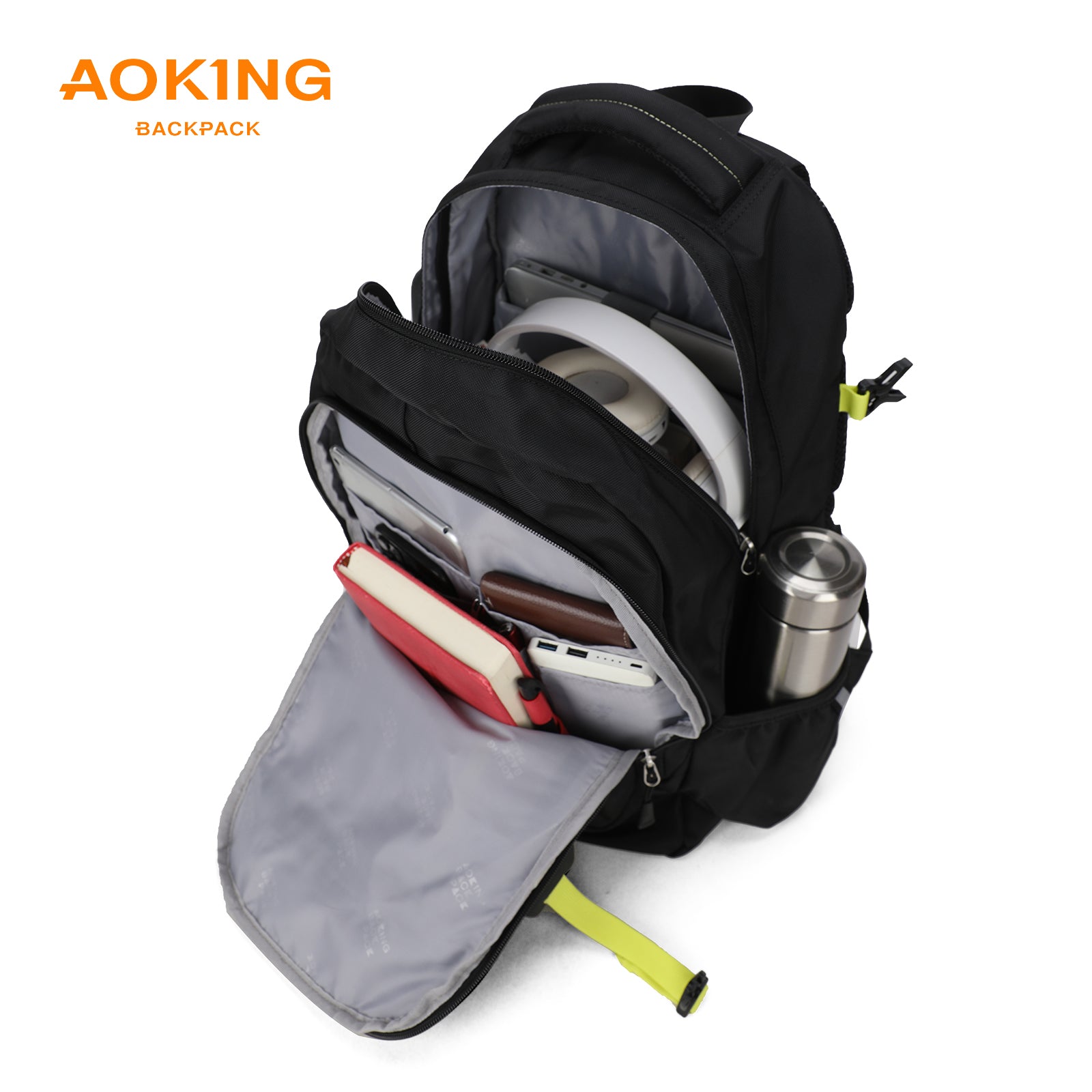 Aoking Backpack Large Capacity Casual Backpack Student Bag SN57605-7A