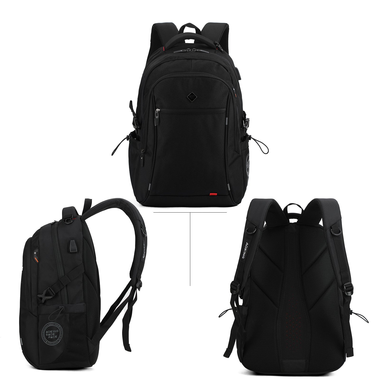 Aoking 15.6''Laptop Business Office Backpack Large Capacity Backpack SN67687-2