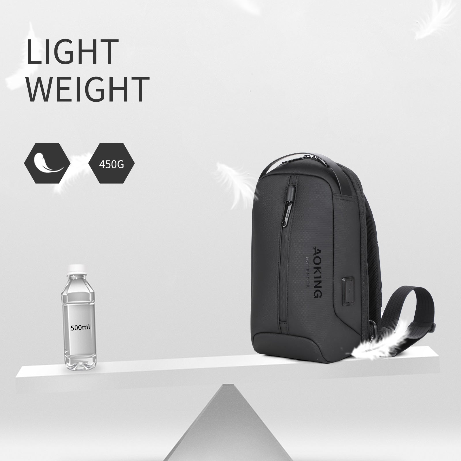 Aoking Men Waterproof Sling Bag SY4009