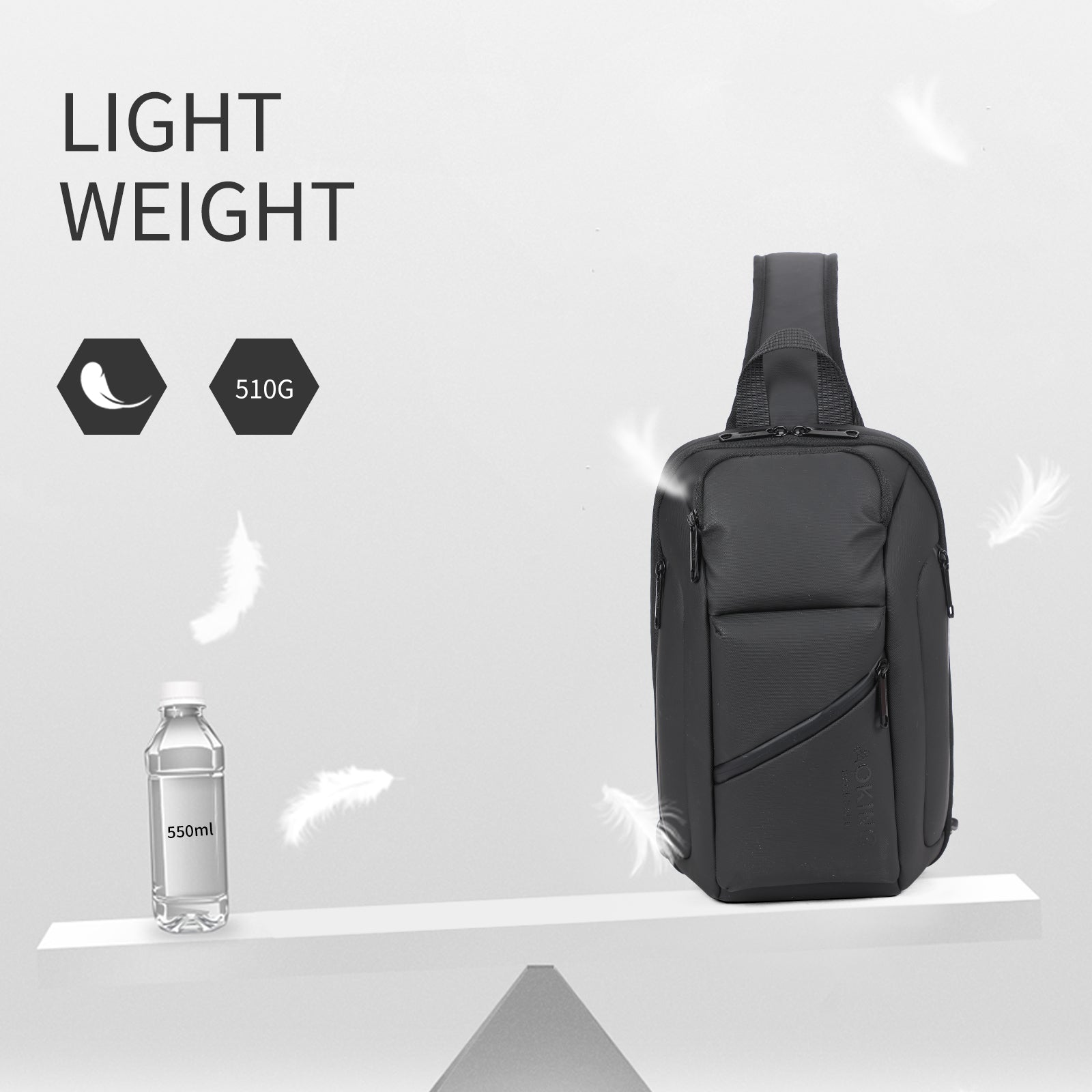 Aoking Lightweight Sport Outdoor Casual Chest Bag SY4010