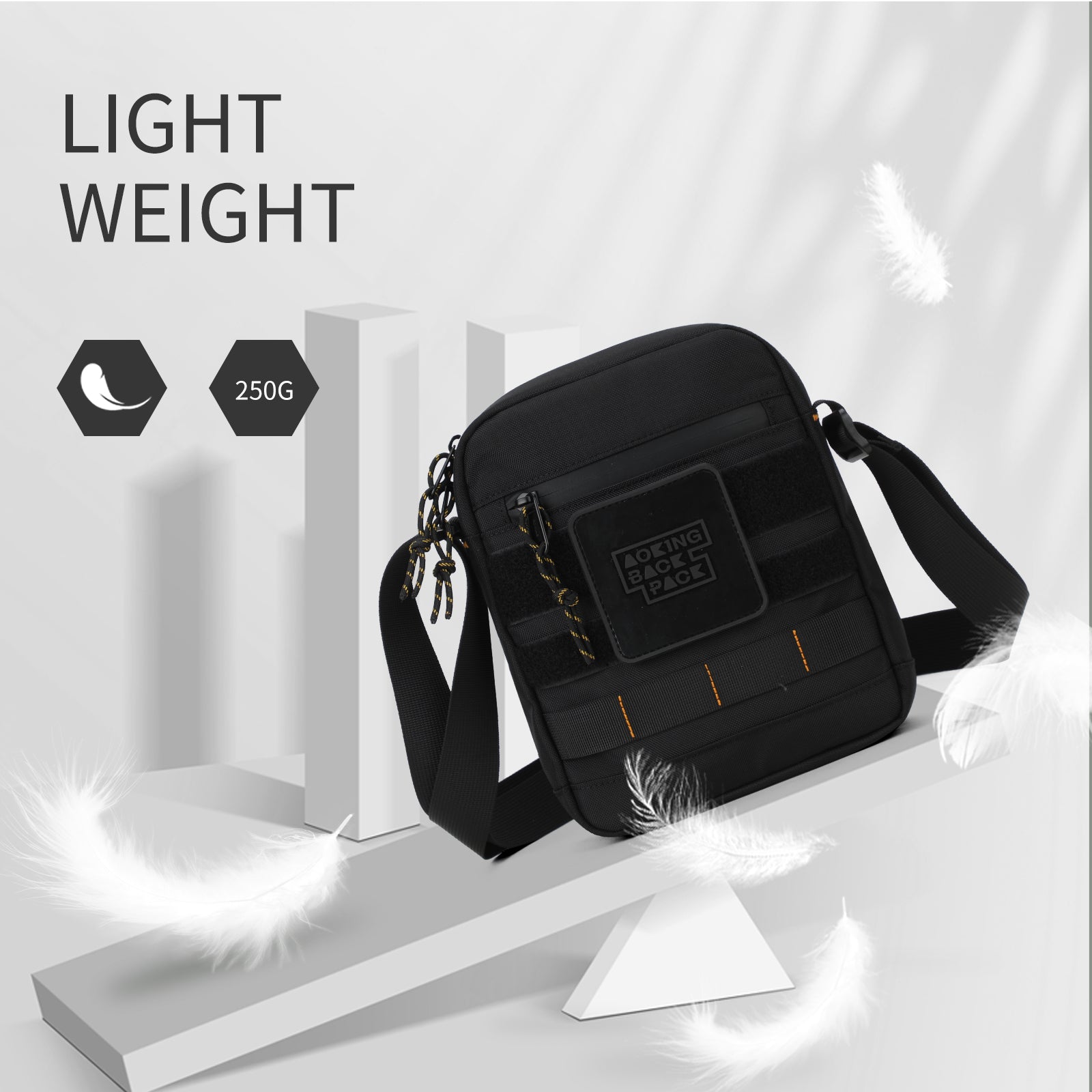 Aoking Durable Large Capacity Cross-Body Shoulder Bag XK3056