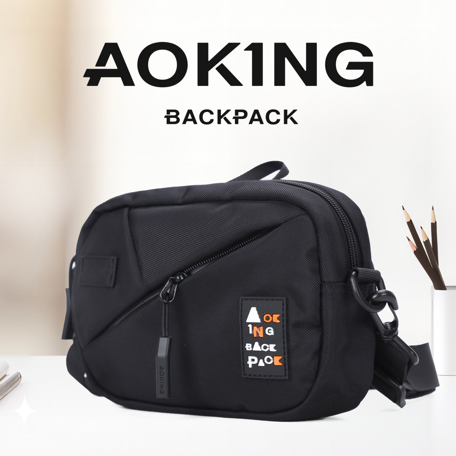 Aoking Fashion youngth Waterproof Crossbody Sling Bag XK4025