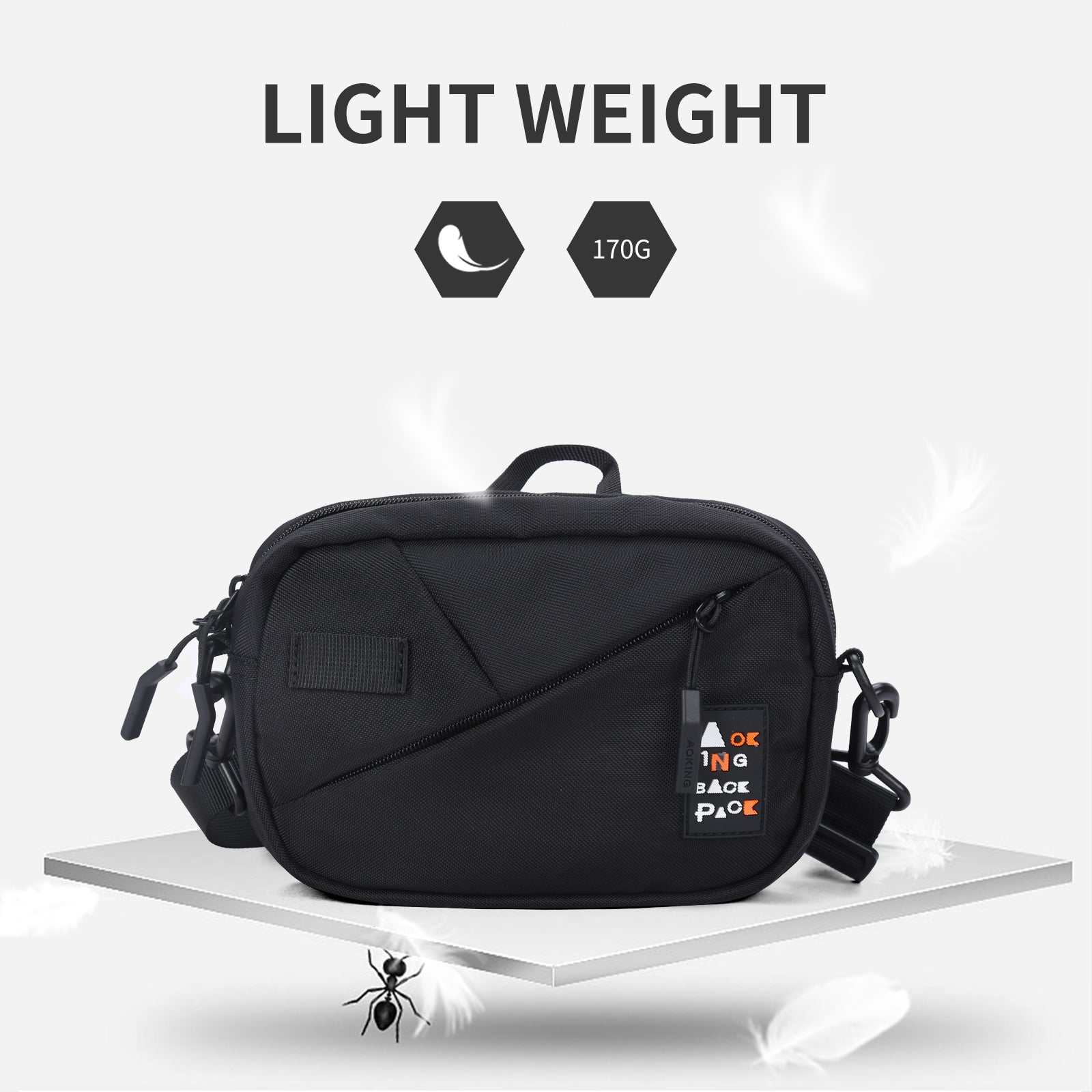 Aoking Fashion youngth Waterproof Crossbody Sling Bag XK4025
