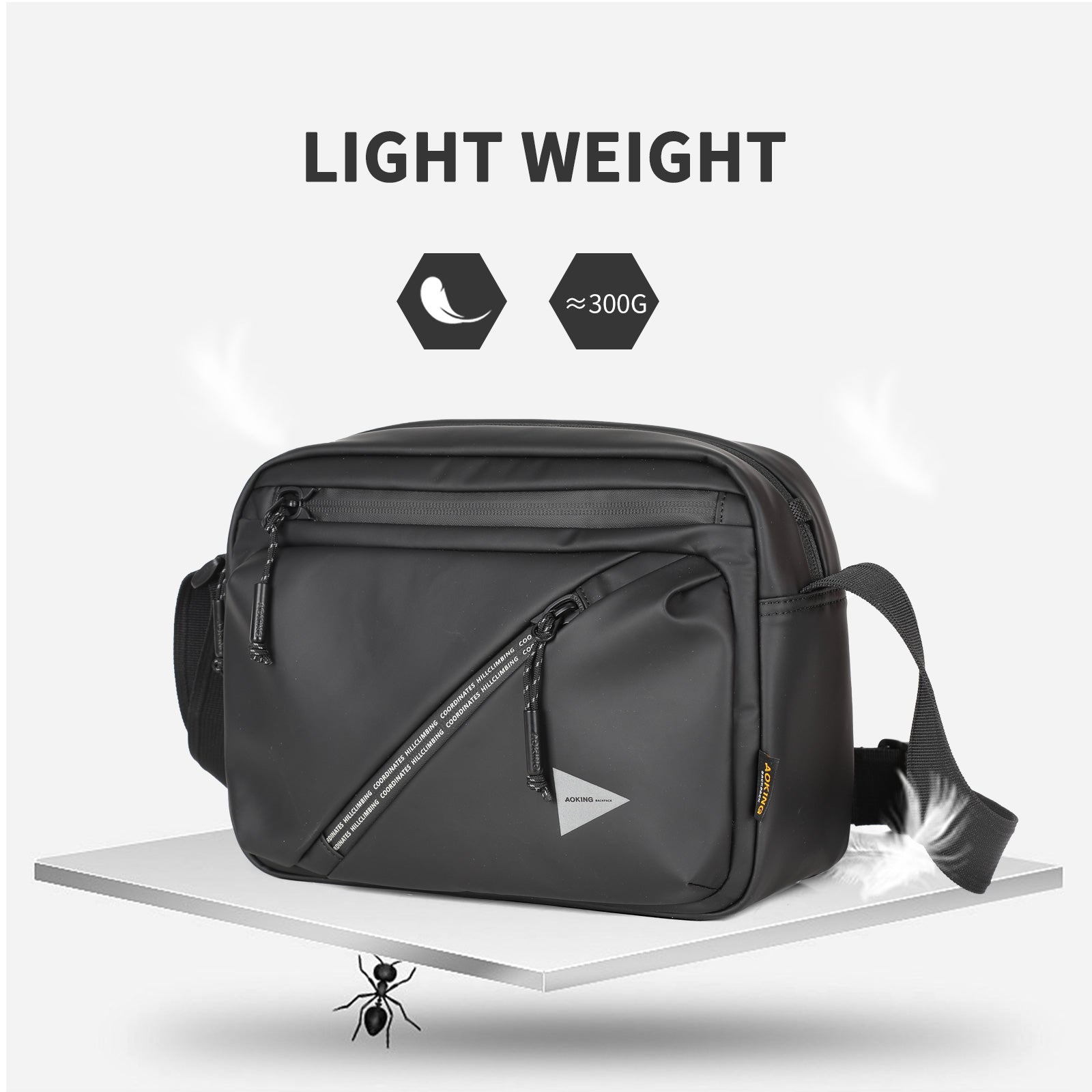 Aoking Lightweight Anti-Theft Sling Bag XK41447F