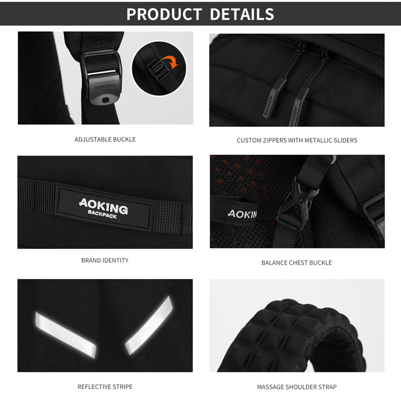 Aoking Backpack Casual Sport Backpack Student Bag XN2517