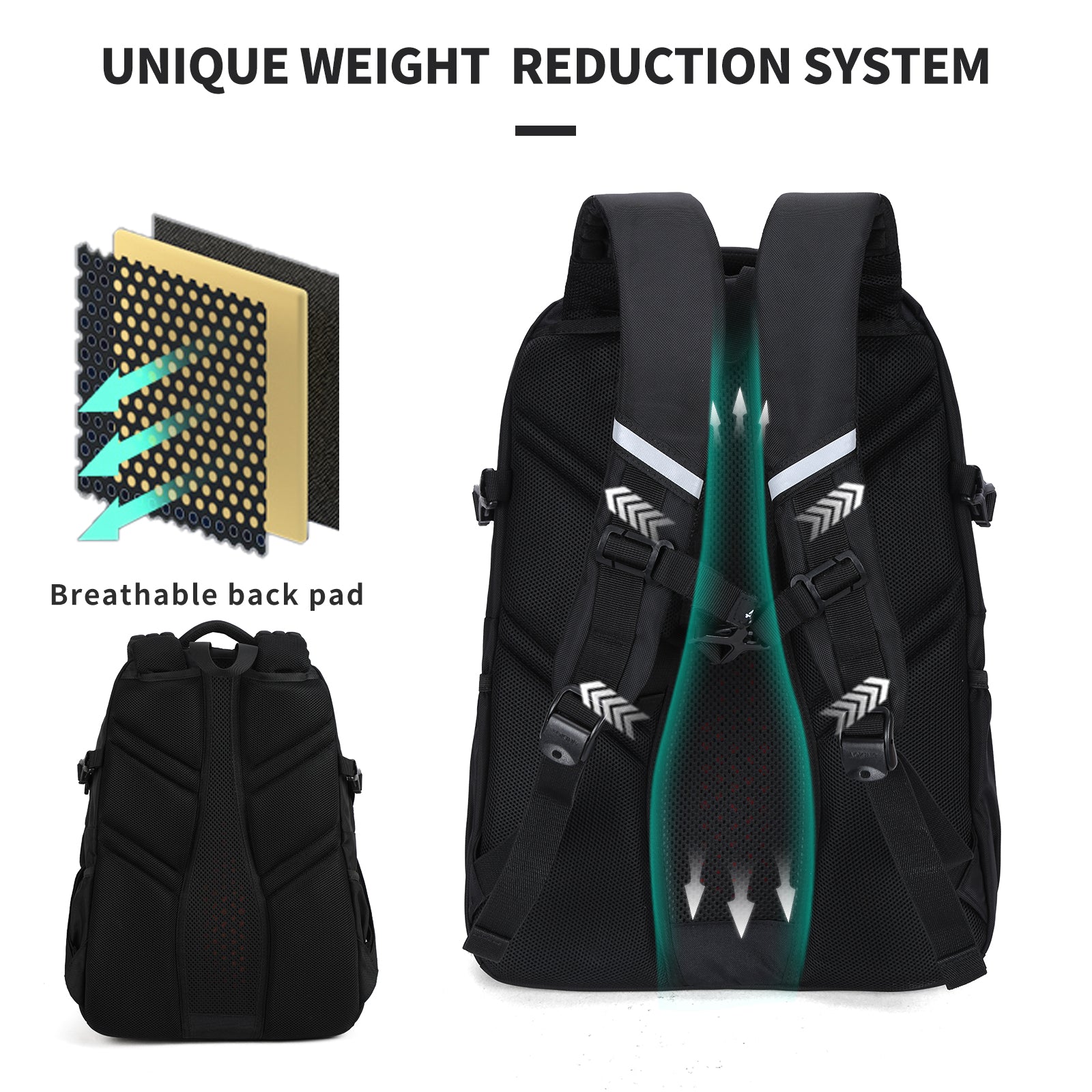 Aoking Backpack Large Capacity Casual Backpack Student Bag XN2530B
