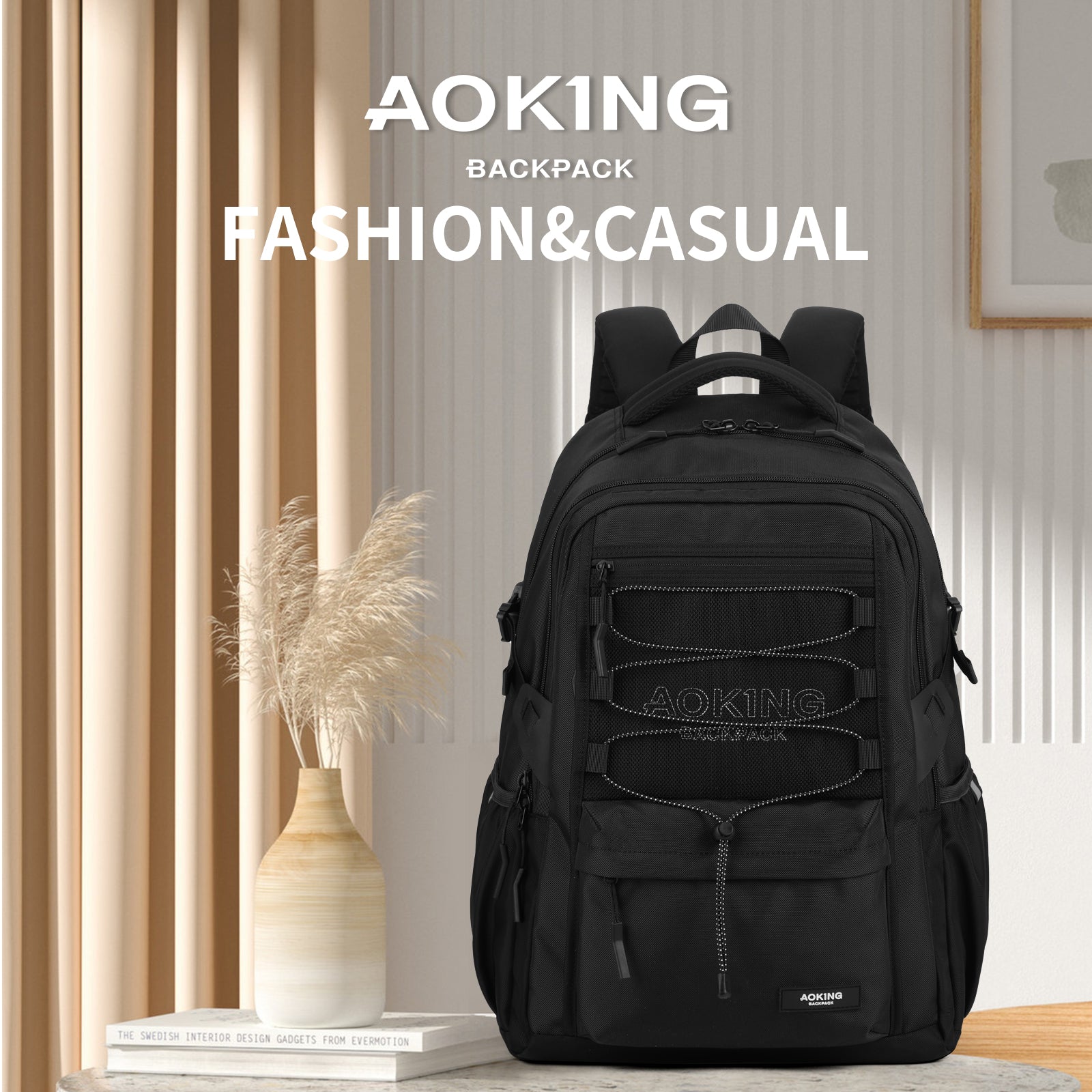 Aoking Backpack Casual Backpack Student Bag XN2562B