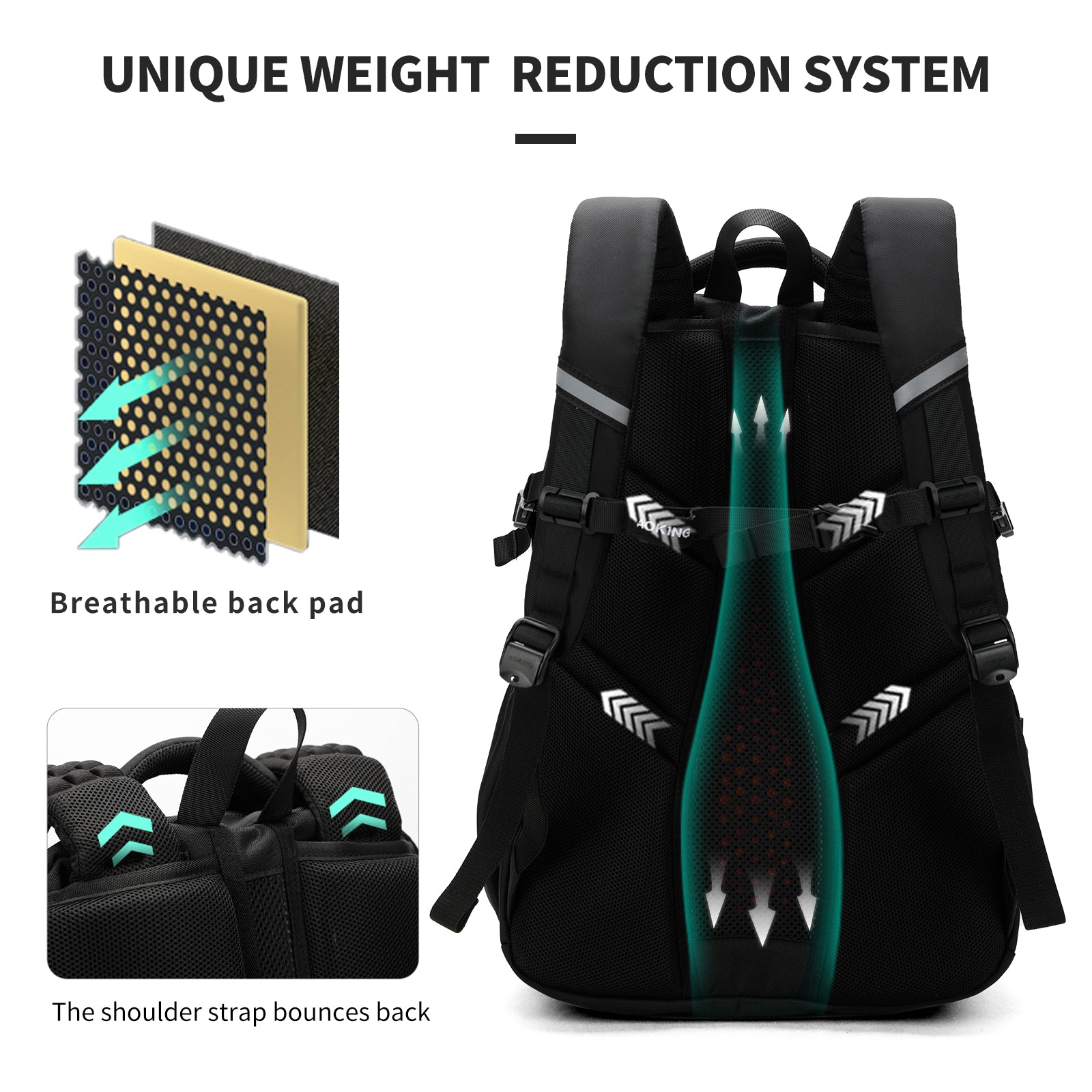 Aoking Backpack Casual Backpack Student Bag XN2562B