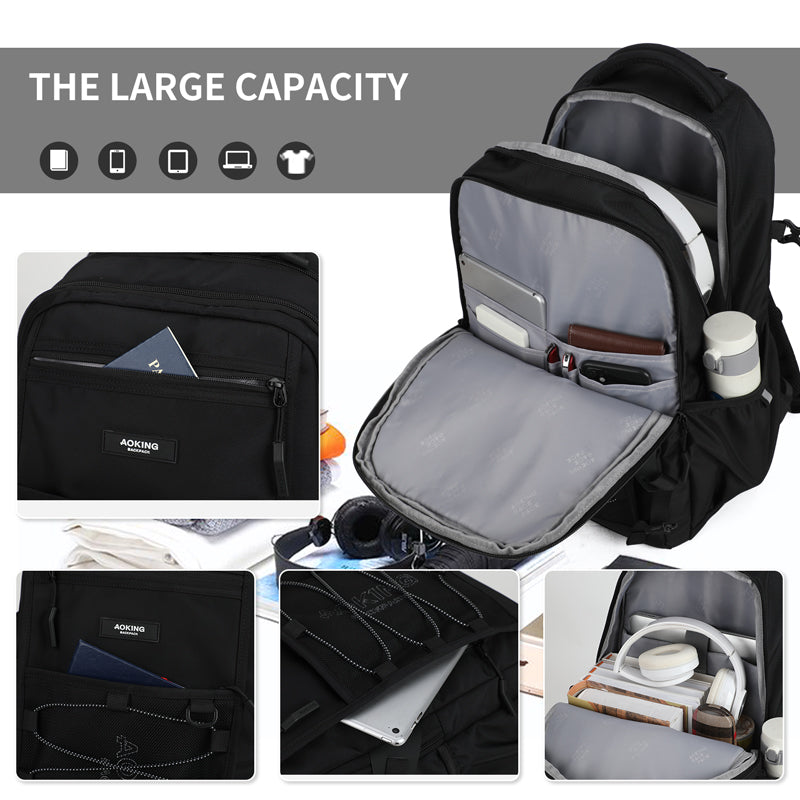 Aoking Backpack Casual Sport Backpack Student Bag XN2563A